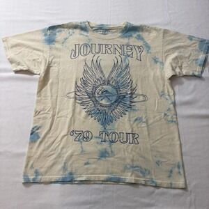 Journey Tie Dye Band Tee Shirt Adult Small '79 Tour Reprint 100% Cotton Journeys